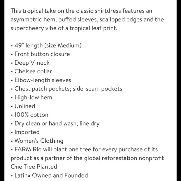 Farm Rio Bright Forest Shirtdress - Picture 7 of 10